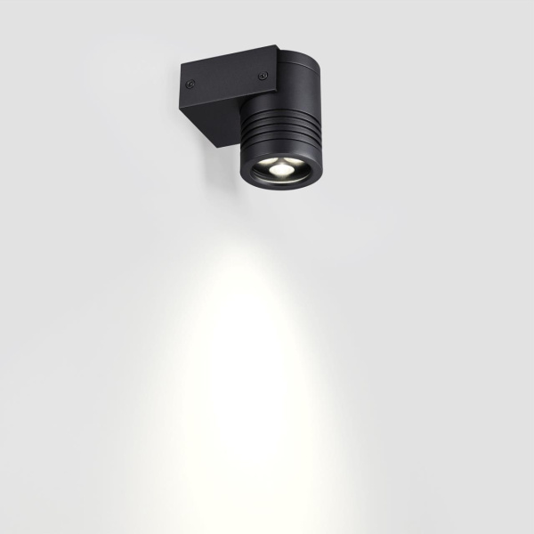 6648/6WL NATURE ODL24 000 черный/металл Фасадный светильник IP67 LED CREE 6W 4000K 30° AC85-265V STIMA