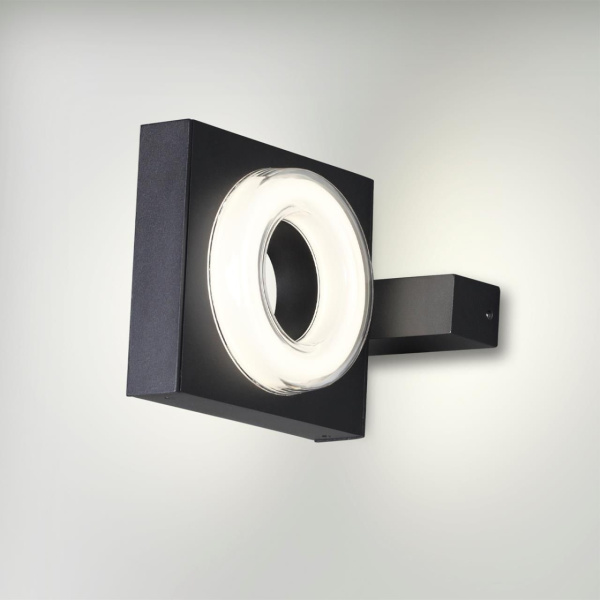 6654/6WL NATURE ODL24 000 черный/металл Уличный настенный светильник IP54 LED 6W 4000K AC85-265V VART