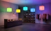 Подвесной LED куб 30 см 220V RGB