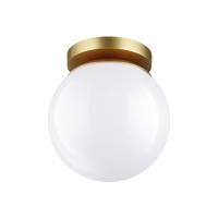 4247/1C HIGHTECH ODL21 505 золотист/металл/белый/акрил Потолочный светильник IP44 E27 LED max 5W BOSCO