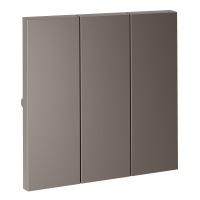 Клавиши для выключателя/переключателя трехклавишного, S70 (капучино)