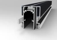 ST003.429.01 Профиль для SKYLINE 48 с демпф. системой в натяжной потолок (ПВХ+ТКАНЬ) ST-Luce Черный