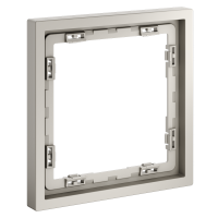Рамка пластиковая VOLTUM S70 на 1 пост, (кашемир)