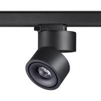 358779 PORT NT21 314 черный Трехфазный трековый светодиодный светильник IP20 LED 15W 4000K 1300Лм 100-265V GRODA