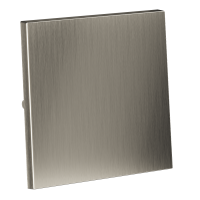 Клавиша для выключателя/переключателя одноклавишного, S70 Metal (никель)