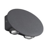 358562 STREET NT21 734 темно-серый Ландшафтный настенный светильник IP54 LED 4000K 4W 85-265V CALLE