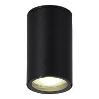SL9010.412.01 Светильник уличный потолочный ST-Luce черный GU10 1*50W
