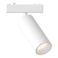 ST677.546.18 Магнитный трековый светильник Белый LED 1*18W 4000K 1 060Lm Ra>90 IP20 D55xH135 48V