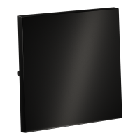 Клавиша для выключателя/переключателя одноклавишного, S70 Metal (антрацит)