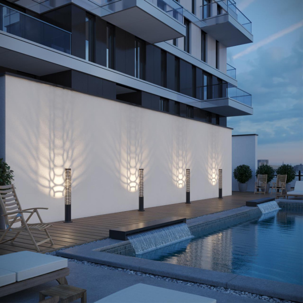 359540 STREET NT25 638  коричневый Светильник ландшафтный IP65 LED 9W 3000К 100-240V NETZ