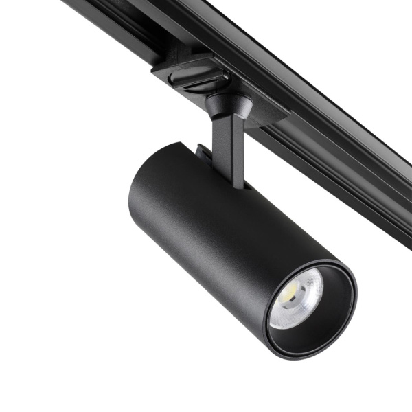 359154 PORT NT23 238 черный Светильник трековый однофазный трехжильный IP20 LED 15W 220V 4000К 1440Лм SELENE