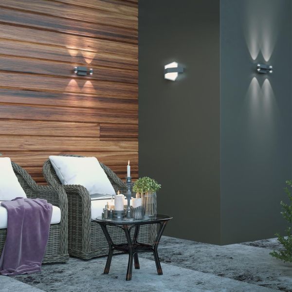 358574 STREET NT21 728 темно-серый Ландшафтный настенный светильник IP54 LED 4000K 12W 85-265V KAIMAS