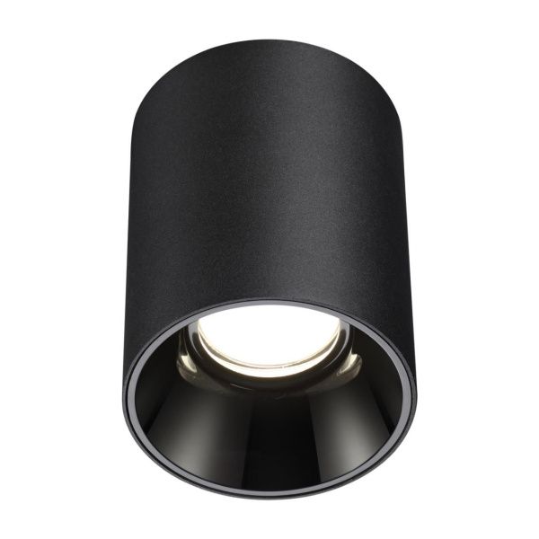 359422 OVER NT24 430 черный Светильник накладной влагозащищённый IP54 LED 15W 170-265V 3000К 1350Лм RECTE