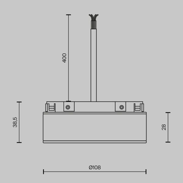 Источник напряжения Technical TRA172DR-100W-B