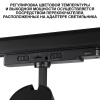 359584 PORT NT25 302 черный Светильник трехфазный трековый светодиод. с переключ. цв. темпер. и мощности IP20 LED 30-35-40W 220-240V 3000К\4000К\5700К