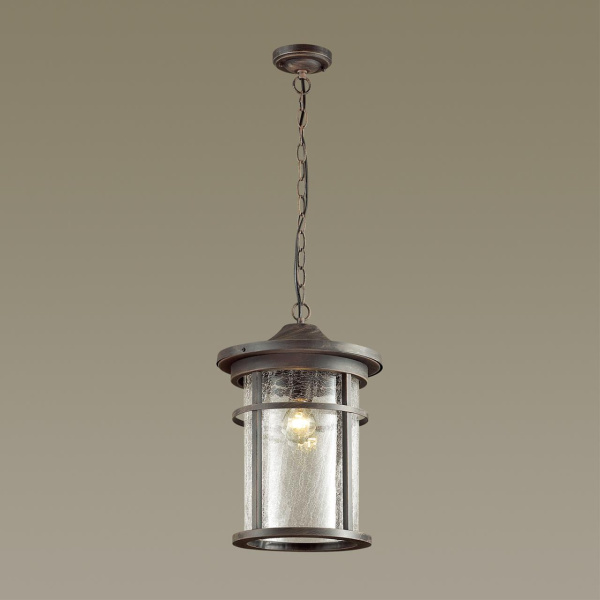 4044/1 NATURE ODL18 699 коричневый/патина Уличный светильник-подвес IP44 E27 60W 220V VIRTA