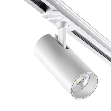 359159 PORT NT23 238 белый Светильник трековый однофазный трехжильный IP20 LED 24W 220V 3000К 2300Лм SELENE