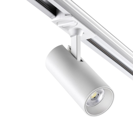 359151 PORT NT23 238 белый Светильник трековый однофазный трехжильный IP20 LED 15W 220V 3000К 1440Лм SELENE