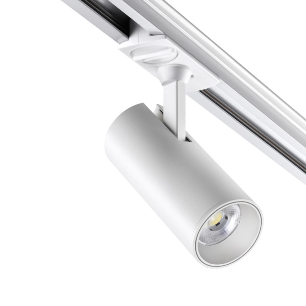 359151 PORT NT23 238 белый Светильник трековый однофазный трехжильный IP20 LED 15W 220V 3000К 1440Лм SELENE
