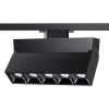 358324 PORT NT19 234 черный Светильник трековый однофазный трехжильный IP33 LED 4000К 25W 110-265V EOS