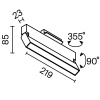 Трековый светильник Technical TR223-1-12WCCT-W-B
