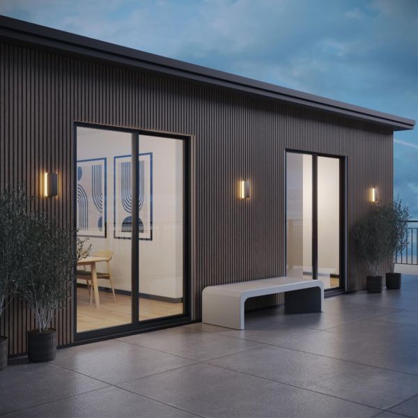 359590 STREET NT25 702 черный Светильник ландшафтный с переключ. цв. температуры IP54 LED 10W 100-240V 3000К\4000К\6000К STRAIT