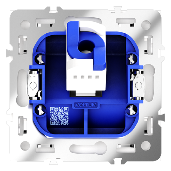 Розетка компьютерная встраиваемая VOLTUM S70 RJ45 кат.6, (кашемир)