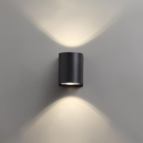 358294 STREET NT19 746 черный Ландшафтный светильник IP65 LED 4000K 4W+4W 220V OPAL