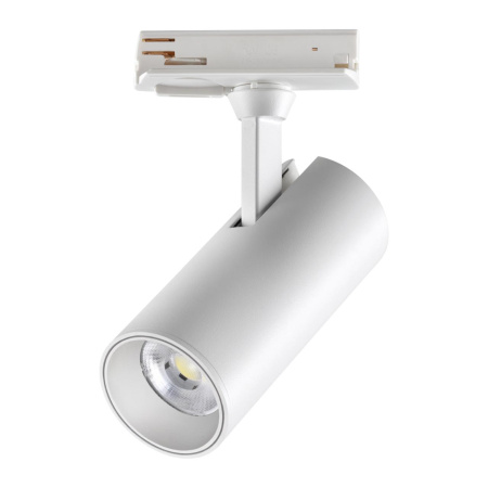 359151 PORT NT23 238 белый Светильник трековый однофазный трехжильный IP20 LED 15W 220V 3000К 1440Лм SELENE