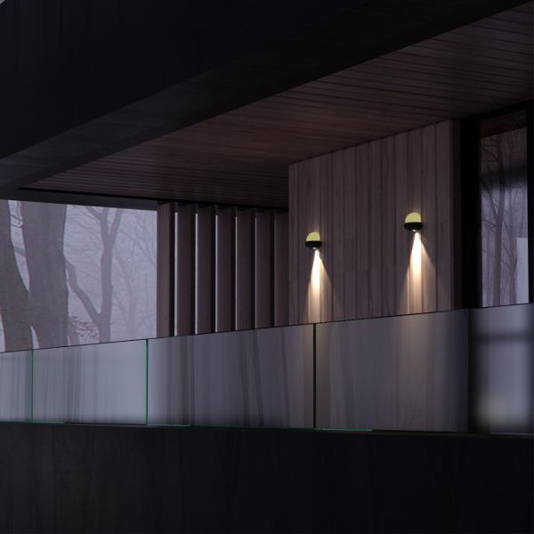 358566 STREET NT21 379 темно-серый Ландшафтный настенный светильник IP54 LED 4000K 7W 85-265V CALLE