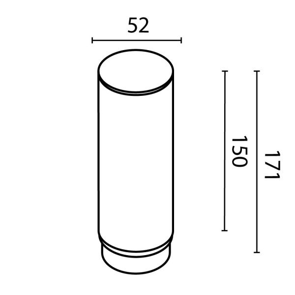 Комплектующие для трековой системы Technical RingLAcr-12-W