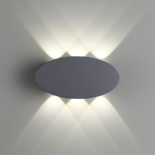 358563 STREET NT21 734 темно-серый Ландшафтный настенный светильник IP54 LED 4000K 6W 85-265V CALLE