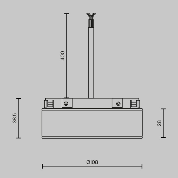 Источник напряжения Technical TRA172DR-100W-DD-B