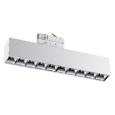 358862 PORT NT22 308 белый Светильник трехфазный трековый светодиодный IP20 LED 4000K 16W 220V ITER