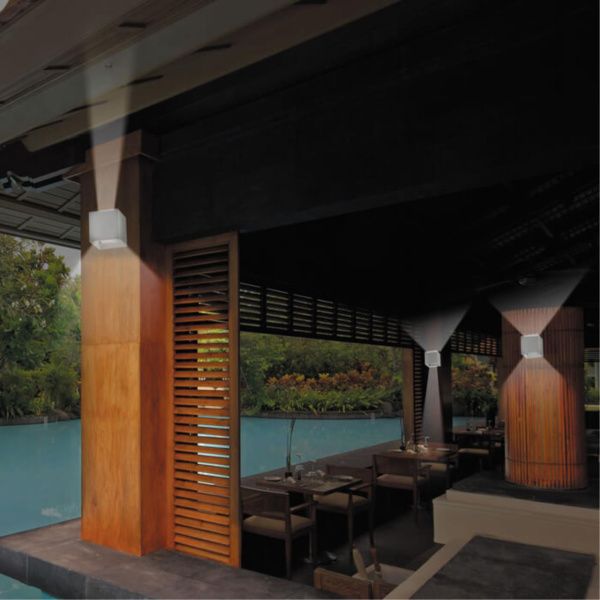 357518 STREET NT18 744 белый Ландшафтный светильник IP54 LED 3000K 6W 220-240V CALLE