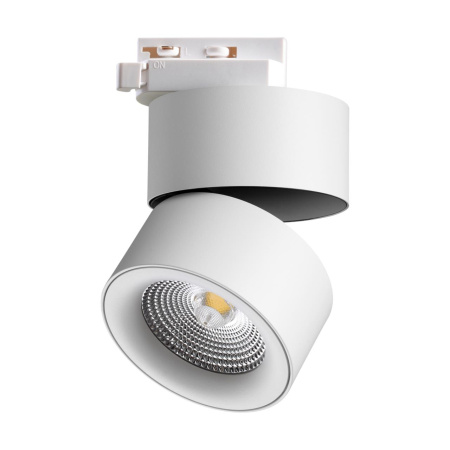 358786 PORT NT21 283 белый Светильник трековый однофазный трехжильный IP20 LED 25W 4000K 2200Лм 100-265V GRODA