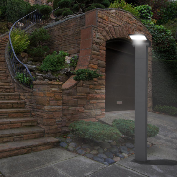 357522 STREET NT18 648 темно-серый Ландшафтный светильник IP54 LED 3000K 10W 100-240V ROCA