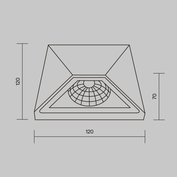 Архитектурная подсветка Outdoor O577WL-L5B