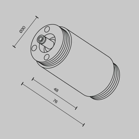 Комплектующие для систем освещения с токоведущими элементами Technical CA013IC-B