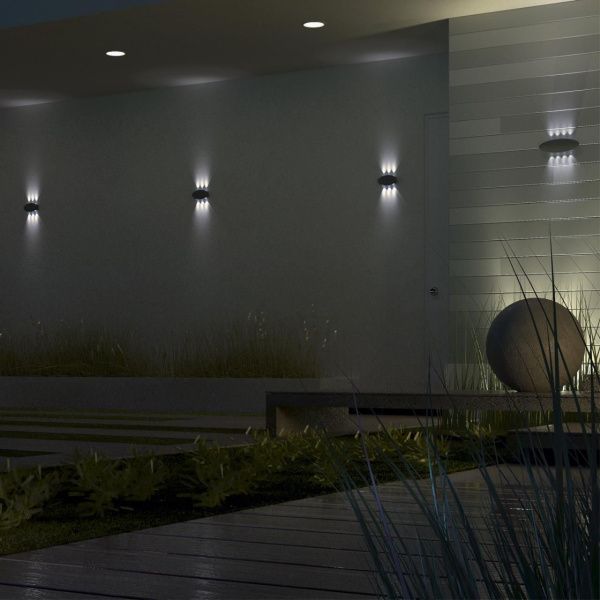 358564 STREET NT21 378 темно-серый Ландшафтный настенный светильник IP54 LED 4000K 8W 85-265V CALLE