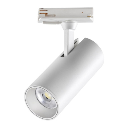 359159 PORT NT23 238 белый Светильник трековый однофазный трехжильный IP20 LED 24W 220V 3000К 2300Лм SELENE