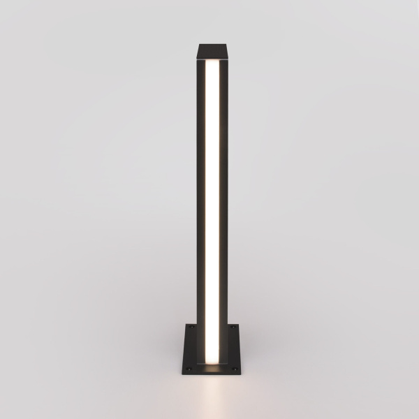 Ландшафтный светодиодный светильник Flat IP54 1538 TECHNO LED черный