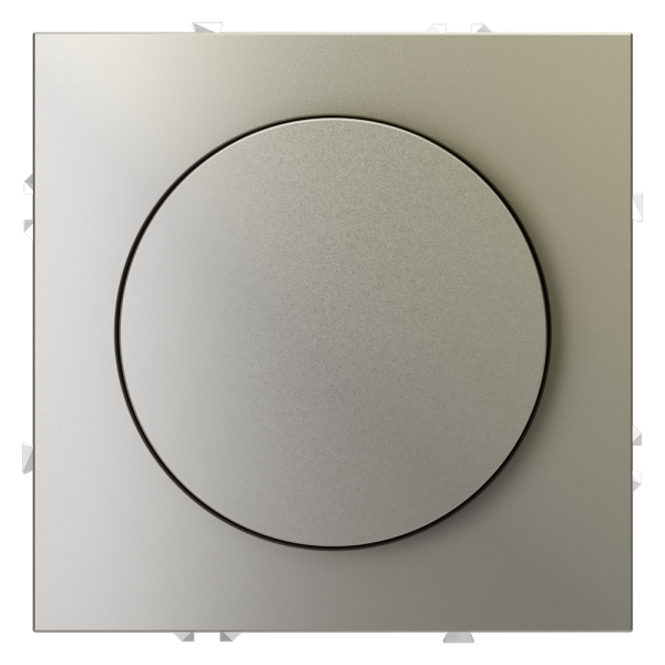 Светорегулятор встраиваемый VOLTUM S70 поворотно-нажимной 600 Вт, (шелк)