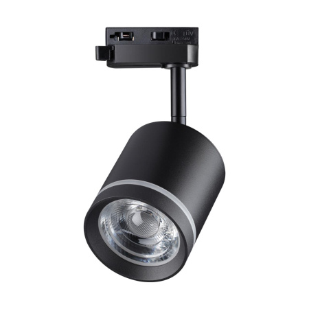 358801 PORT NT21 286 черный Светильник трековый однофазный трехжильный IP20 LED 15W 1300Лм 4000K 85-265V ARUM