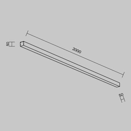 Линейный светильник Technical LL311031