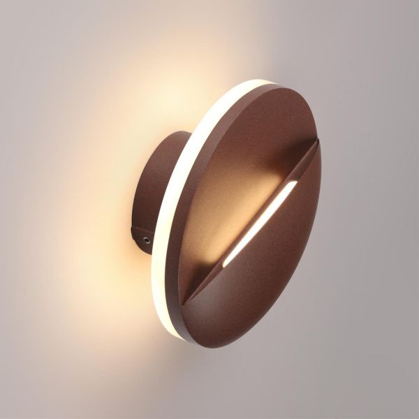 359534 STREET NT25 704 коричневый Светильник ландшафтный настенный IP54 LED 10W 100-240V 3000К HALO