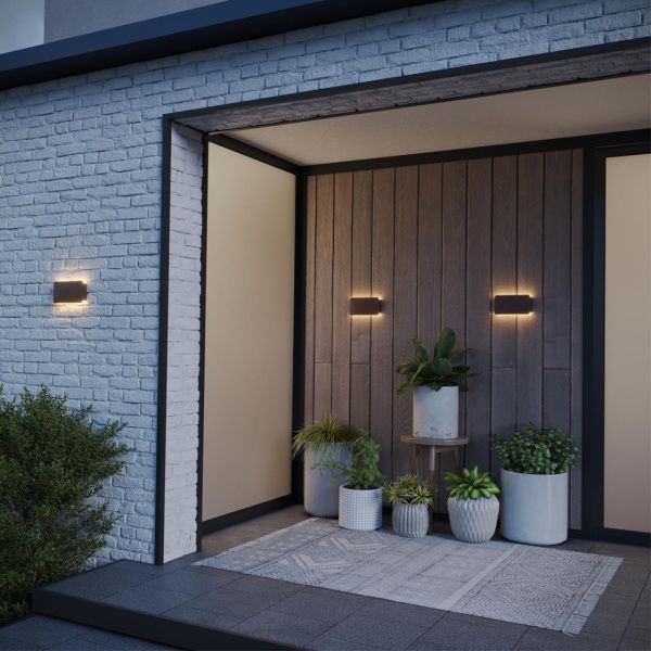 359591 STREET NT25 702  коричневый Светильник ландшафтный с переключ. цв. температуры IP54 LED 10W 100-240V 3000К\4000К\6000К STRAIT