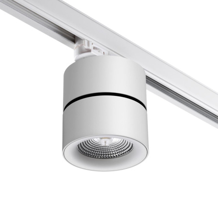 358788 PORT NT21 315 белый Трехфазный трековый светодиодный светильник IP20 LED 25W 4000K 2200Лм 100-265V GRODA