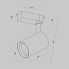 Трековый светильник Technical TR003-1-10W3K-M-W