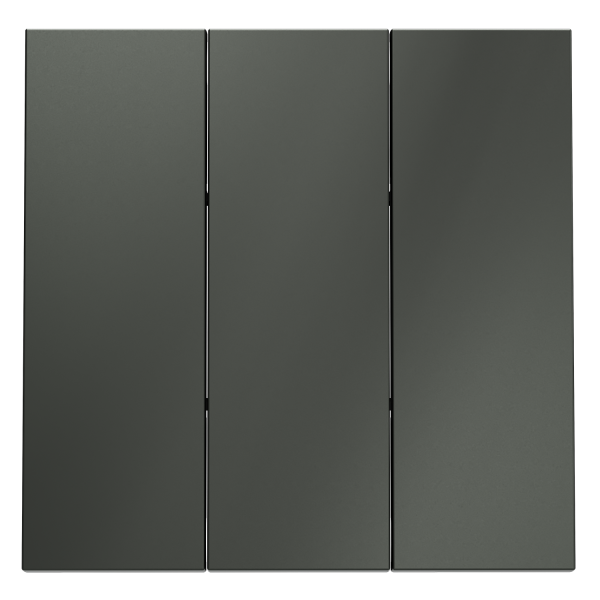 Клавиши для выключателя/переключателя трехклавишного, S70 (титан)